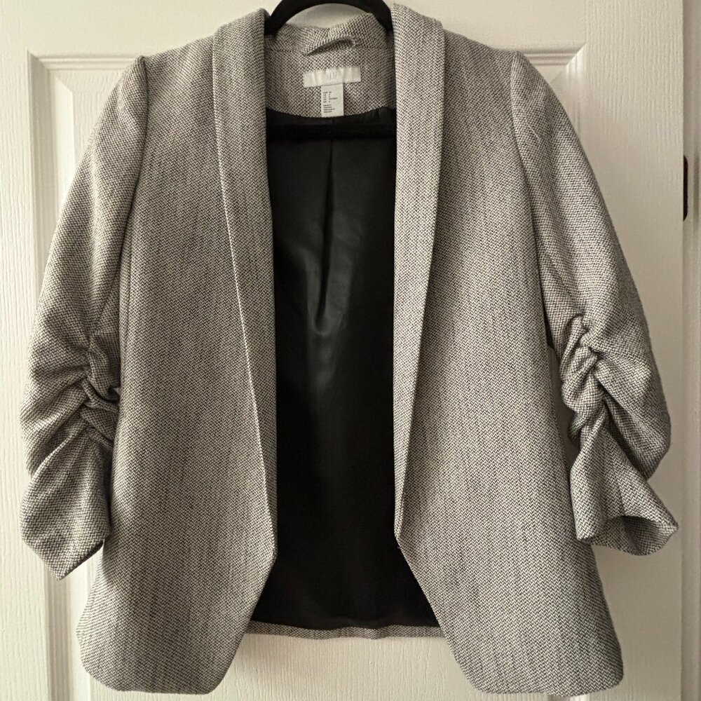 H&M Blazer Gray - Pre Loved